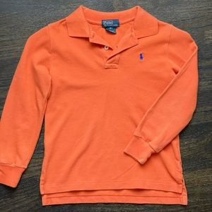 Polo Ralph Lauren Orange Polo Shirt size 5